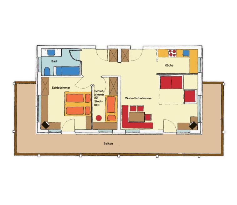 Apart Ideal แลร์มอส ห้อง รูปภาพ
